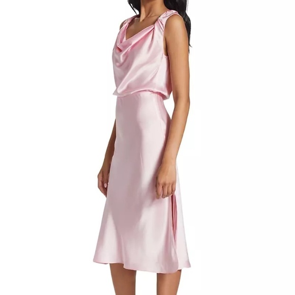 Amanda Uprichard Light Pink Silk Slip Dress Size XS - threedaughtersproperties.com Amanda Uprichard Light Pink Silk Slip Dress Size XS - threedaughtersproperties.com